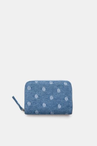 Portefeuille Denim Pois - Pull&Bear - Modalova