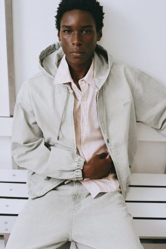 Veste À Capuche Zippée Stwd - Pull&Bear - Modalova