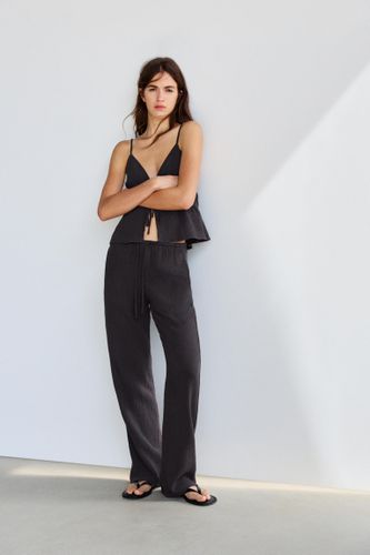 Pantalon Fluide Bambula - Pull&Bear - Modalova