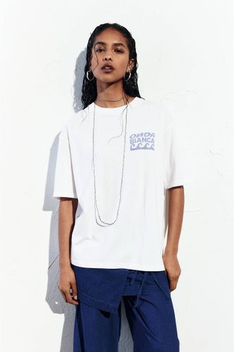 T-Shirt Vagues Dauphins - Pull&Bear - Modalova