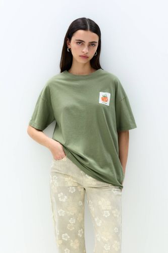 T-Shirt Graphique Tomate - Pull&Bear - Modalova
