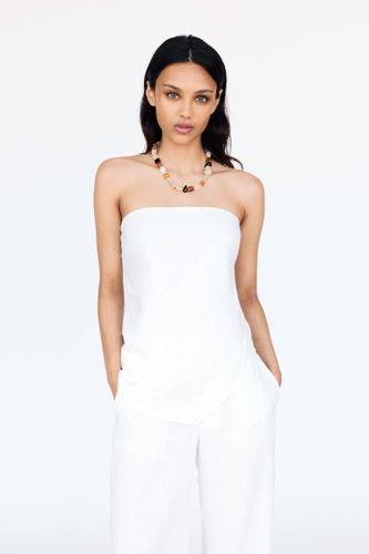 Top Bustier Asymétrique - Pull&Bear - Modalova