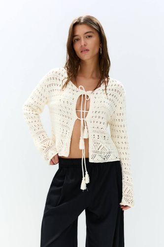 Veste Crochet Nœuds - Pull&Bear - Modalova