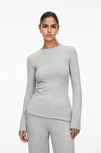 T-Shirt Maille Manches Longues - Pull&Bear - Modalova