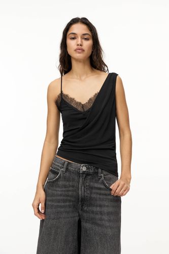 Top Nuisette À Bretelles Contrastantes - Pull&Bear - Modalova