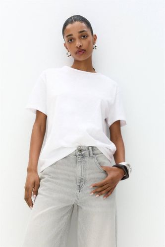 T-Shirt Sans Finition - Pull&Bear - Modalova