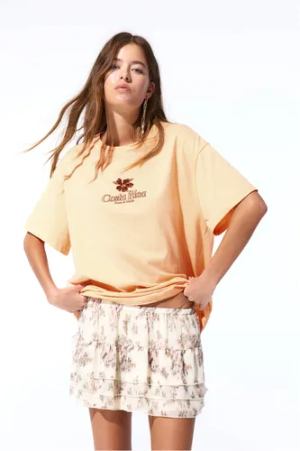 T-Shirt Fleur Costa Rica - Pull&Bear - Modalova