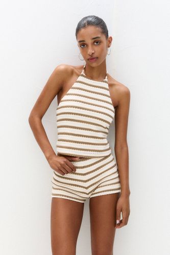 Haut Rayé Rustique - Pull&Bear - Modalova