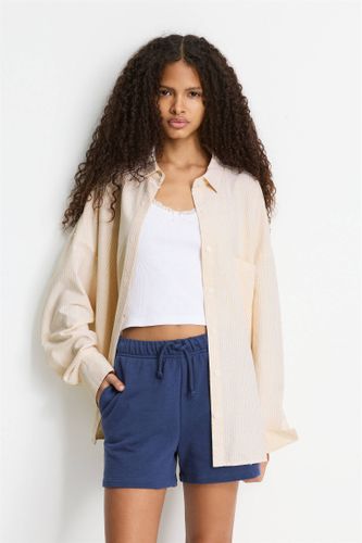 Chemise Rayée Poche - Pull&Bear - Modalova