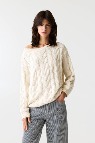 Pull Asymétrique À Torsades - Pull&Bear - Modalova