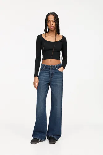 Jean Large Taille Haute - Pull&Bear - Modalova