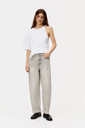 Jean Balloon Mid Rise - Pull&Bear - Modalova