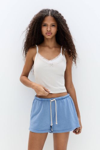 Short De Survêtement À Cordon Contrastant - Pull&Bear - Modalova