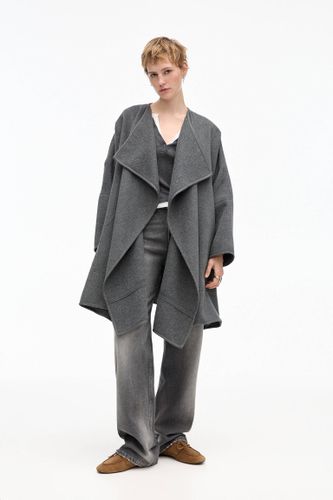 Manteau Cape En Mélange De Laine - Pull&Bear - Modalova