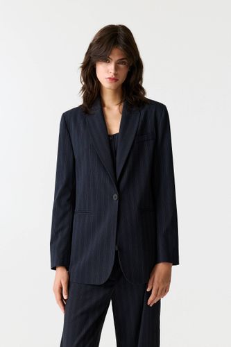Blazer Dos Nu Asymétrique - Pull&Bear - Modalova
