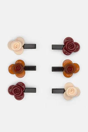 Lot 6 Pinces Fleur - Pull&Bear - Modalova