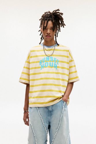 T-Shirt Rayé Sunset Hour Stwd - Pull&Bear - Modalova