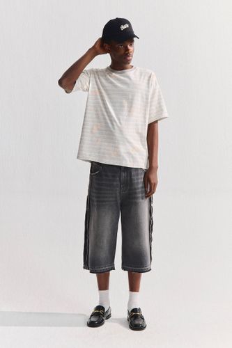 T-Shirt Stwd À Rayures - Pull&Bear - Modalova