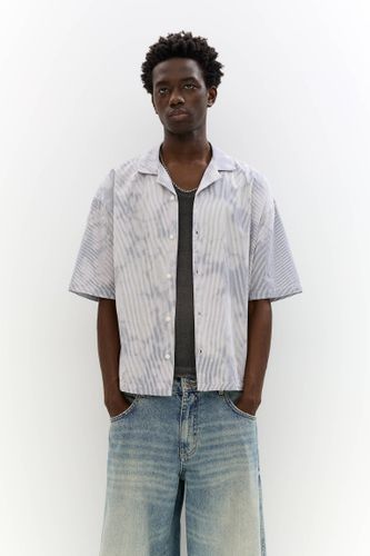 Chemise Rayée Effet Délavé Stwd - Pull&Bear - Modalova
