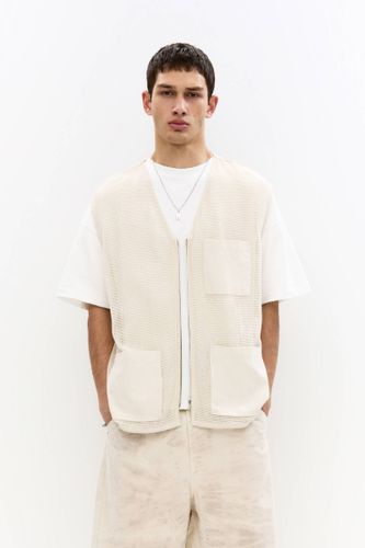 Gilet Sans Manches Utilitaire En Maille - Pull&Bear - Modalova