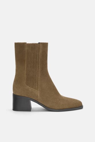Bottines Cowboy Cuir - Pull&Bear - Modalova