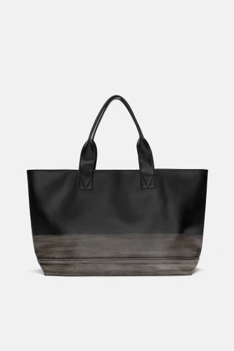 Sac Cabas Effet Usé - Pull&Bear - Modalova