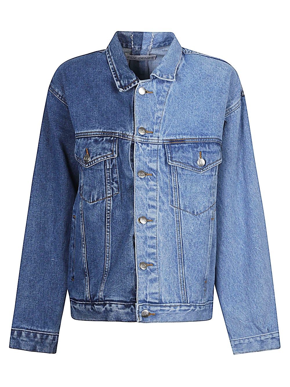 E.L.V. DENIM Denim Cotton Jacket - E.L.V. DENIM - Modalova