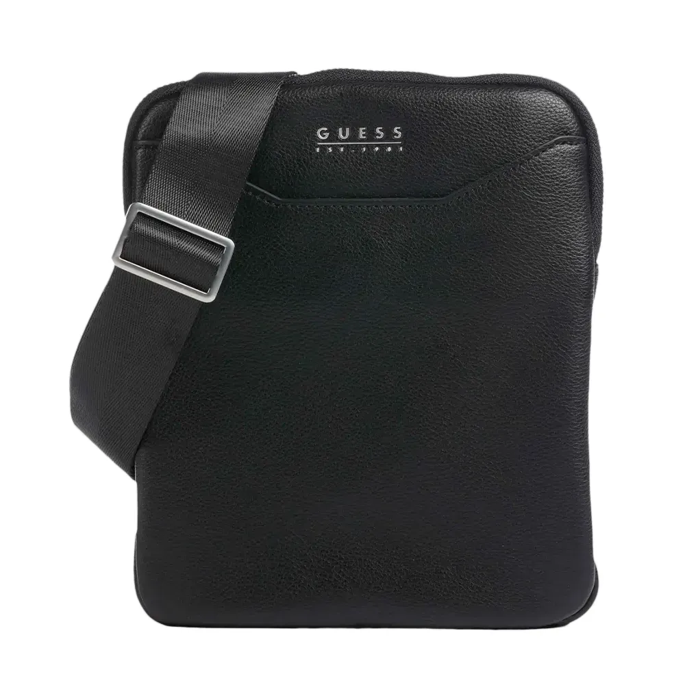Sacoche Guess Mestre Homme Noir - Guess - Modalova