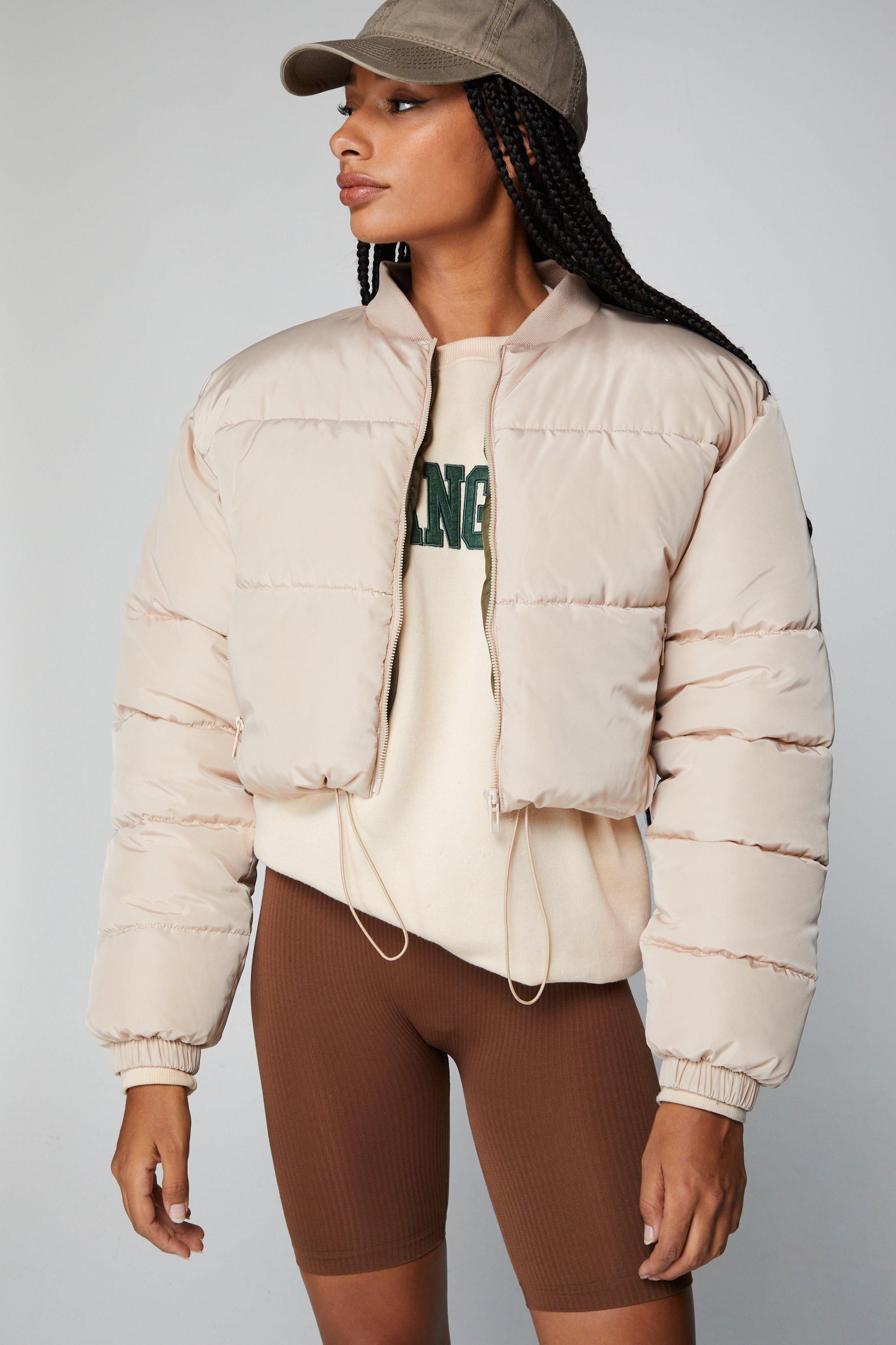 Bomber Court Matelassé - 36 - Nasty Gal - Modalova