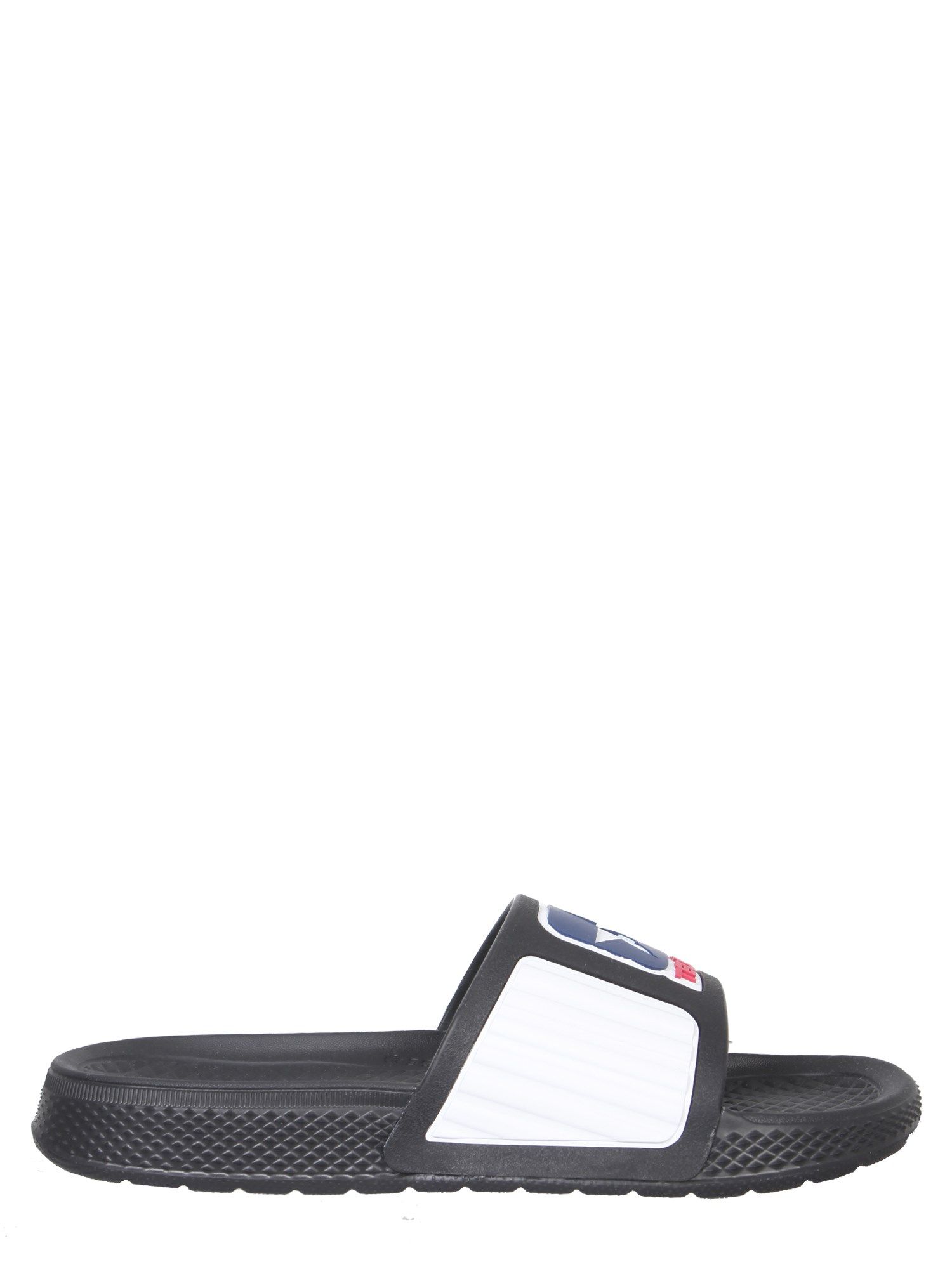 Rubber slide sandals - telfar x converse - Modalova
