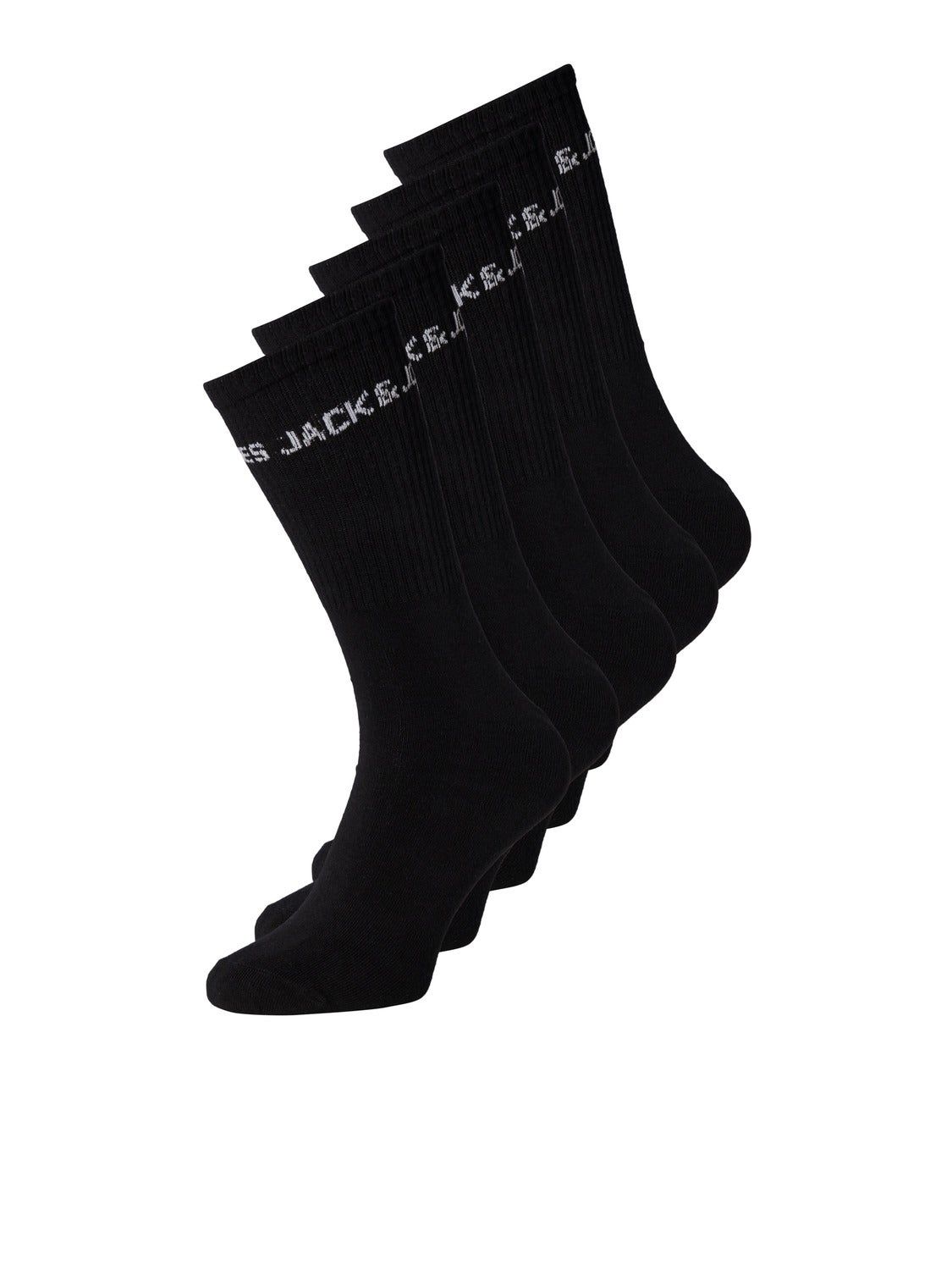 Pack De 5 Chaussettes De Tennis - Jack & Jones - Modalova