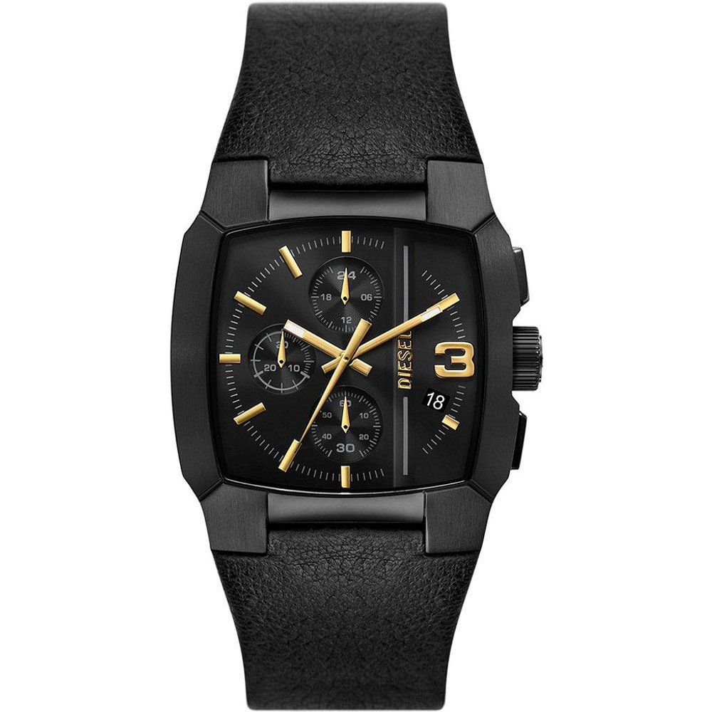 Montre Diesel DZ4645 - Bracelet Cuir - Diesel Montres - Modalova