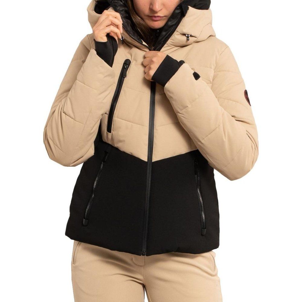 Veste de ski femme ELECTRA beige - icepeak - Modalova