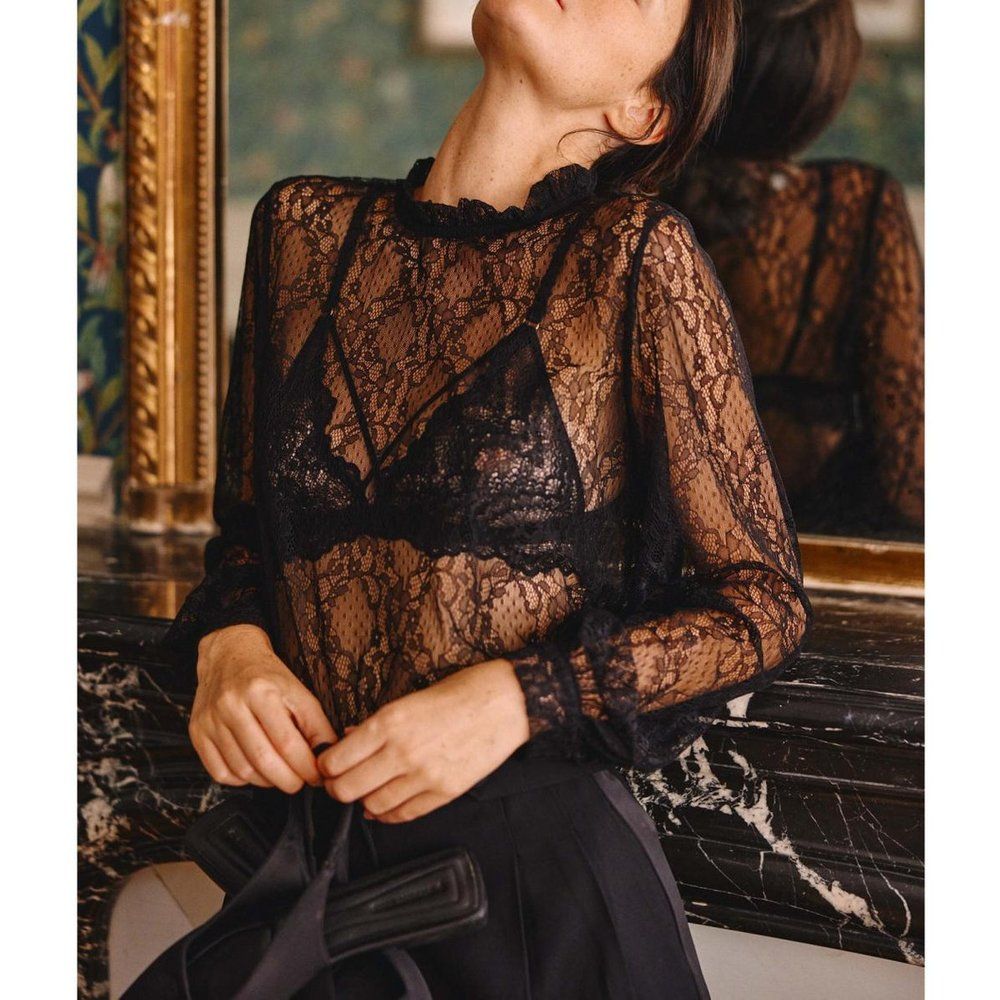 Blouse ORDILLA noir - La Petite Etoile - Modalova