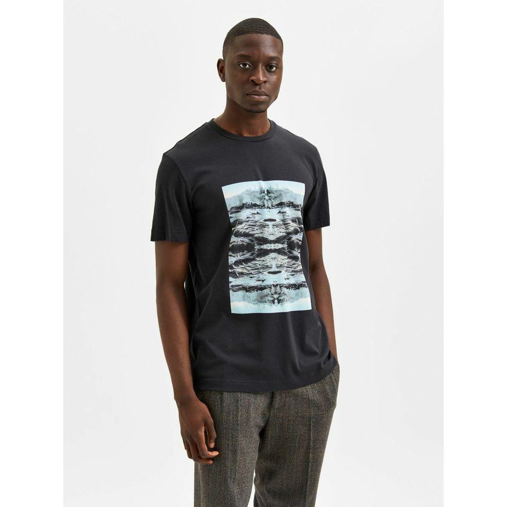 T-Shirt Manches courtes - Selected Homme - Modalova