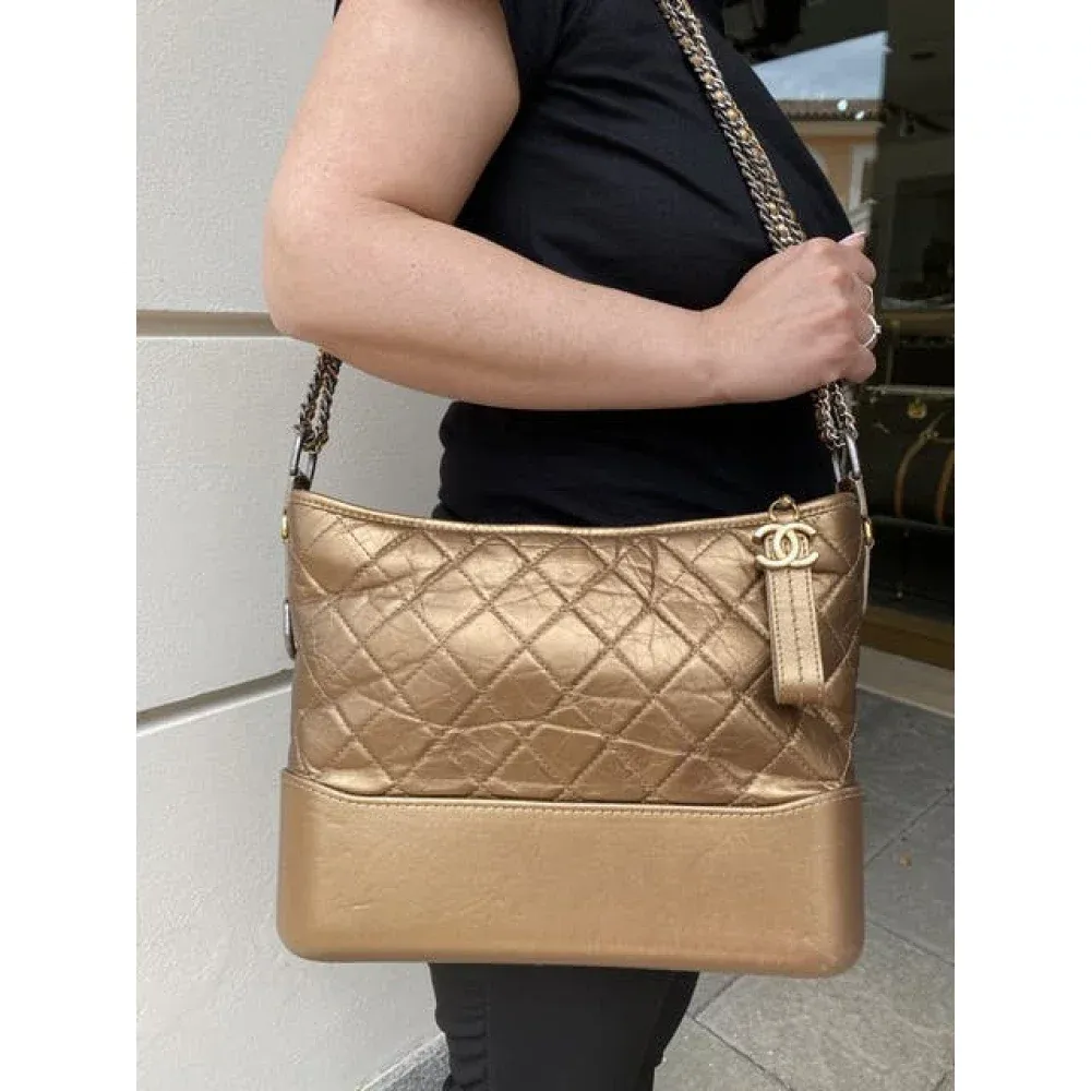 Pre-Owned Leather Shoulder Bag - Chanel Vintage - Modalova