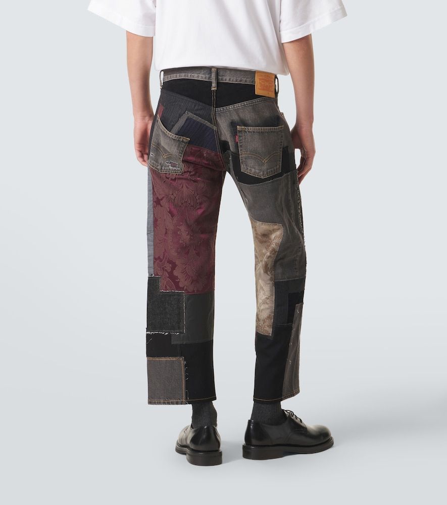 X Levi's® – Jean wide patchwork - Junya Watanabe - Modalova