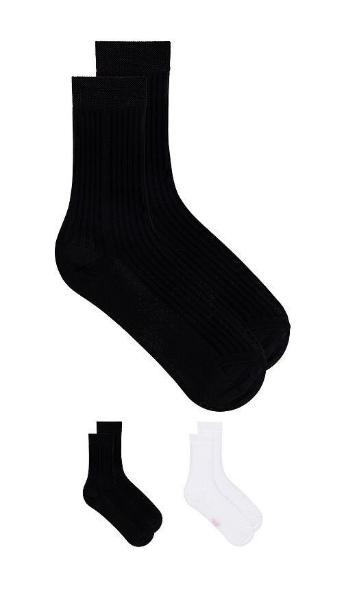 CHAUSSETTES SILKY RIB in - Stems - Modalova