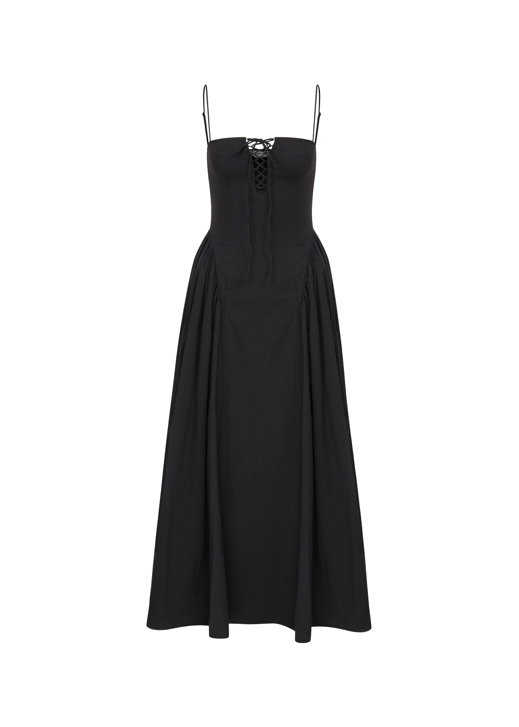 Raquel Lace-Up Maxi Dress | Women's Maxi dresses - Decolet The Label - Modalova