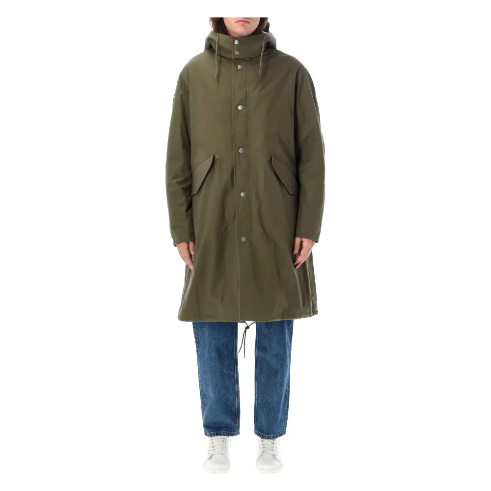A.p.c. - Coats > Parkas - Green - A.p.c. - Modalova