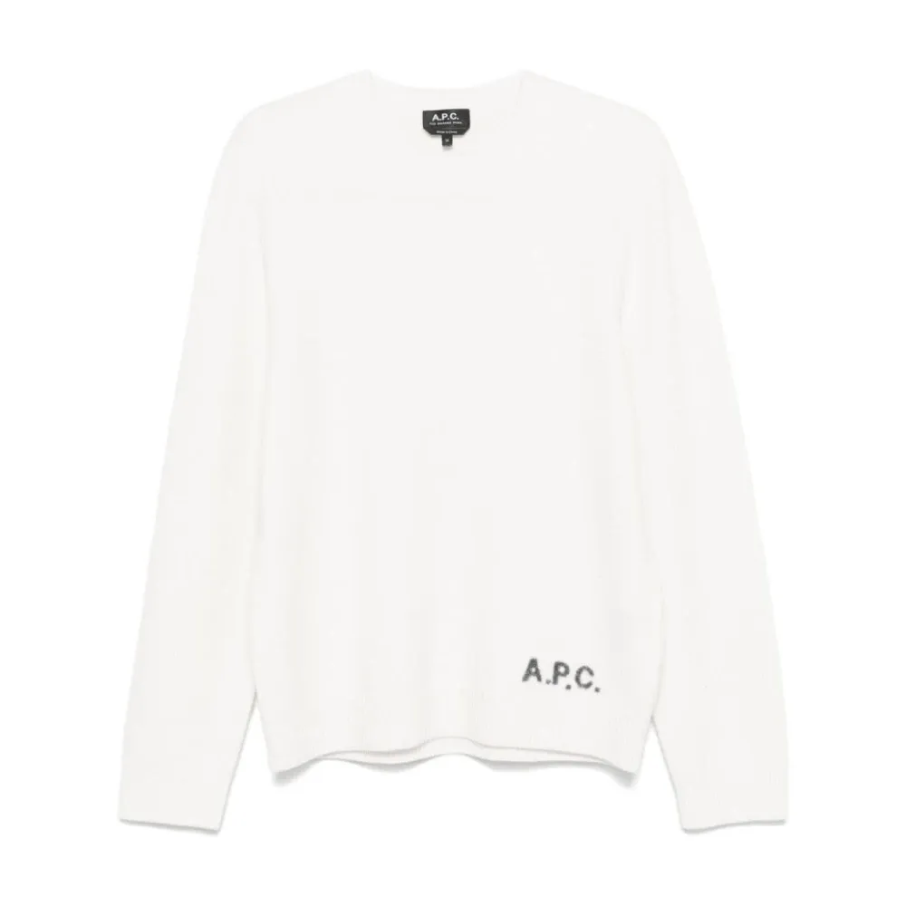 Knitwear > Round-neck Knitwear - - A.p.c. - Modalova