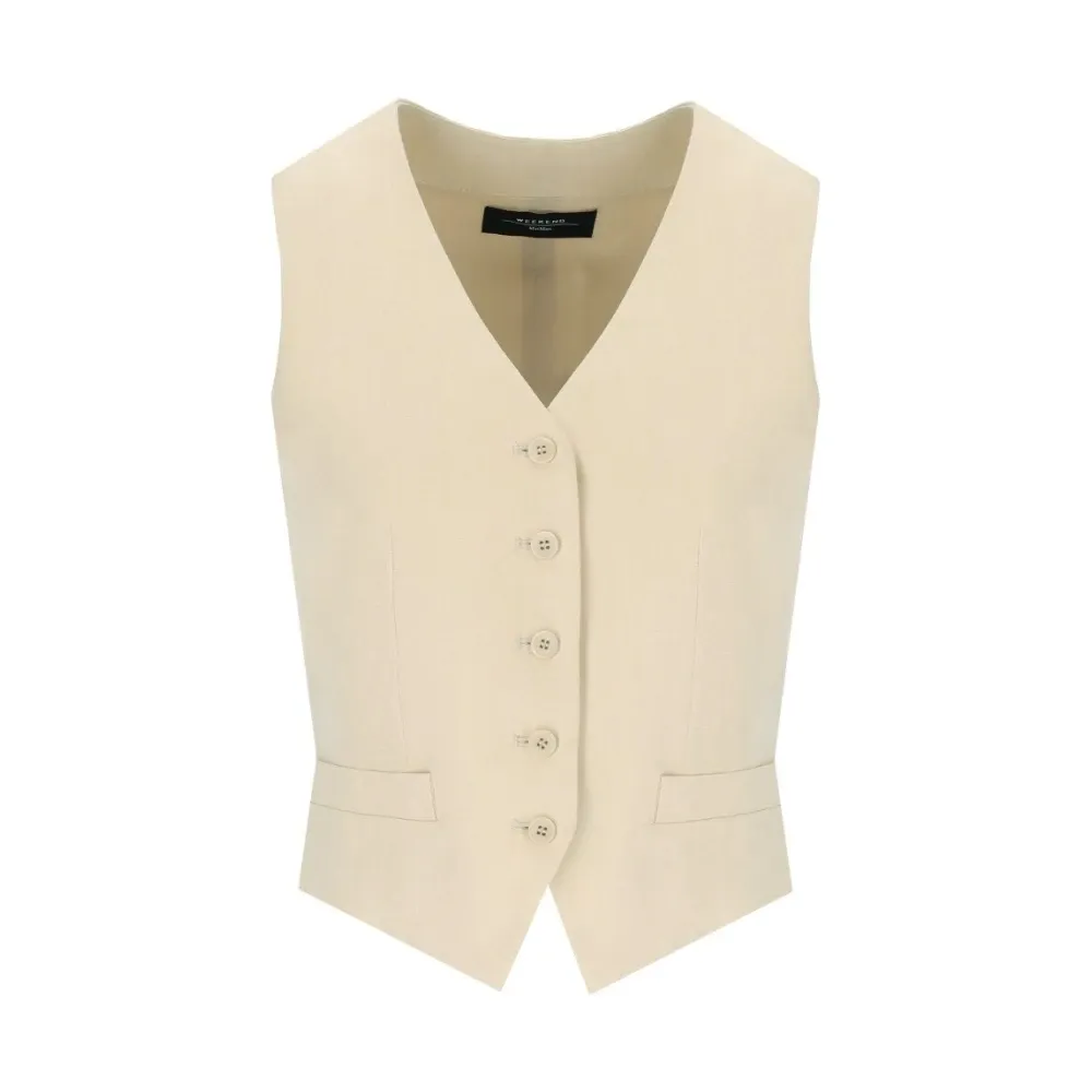 Jackets > Vests - - Weekend Max Mara - Modalova