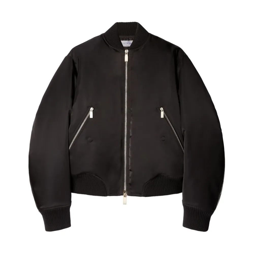 Jackets > Bomber Jackets - - Off White - Modalova
