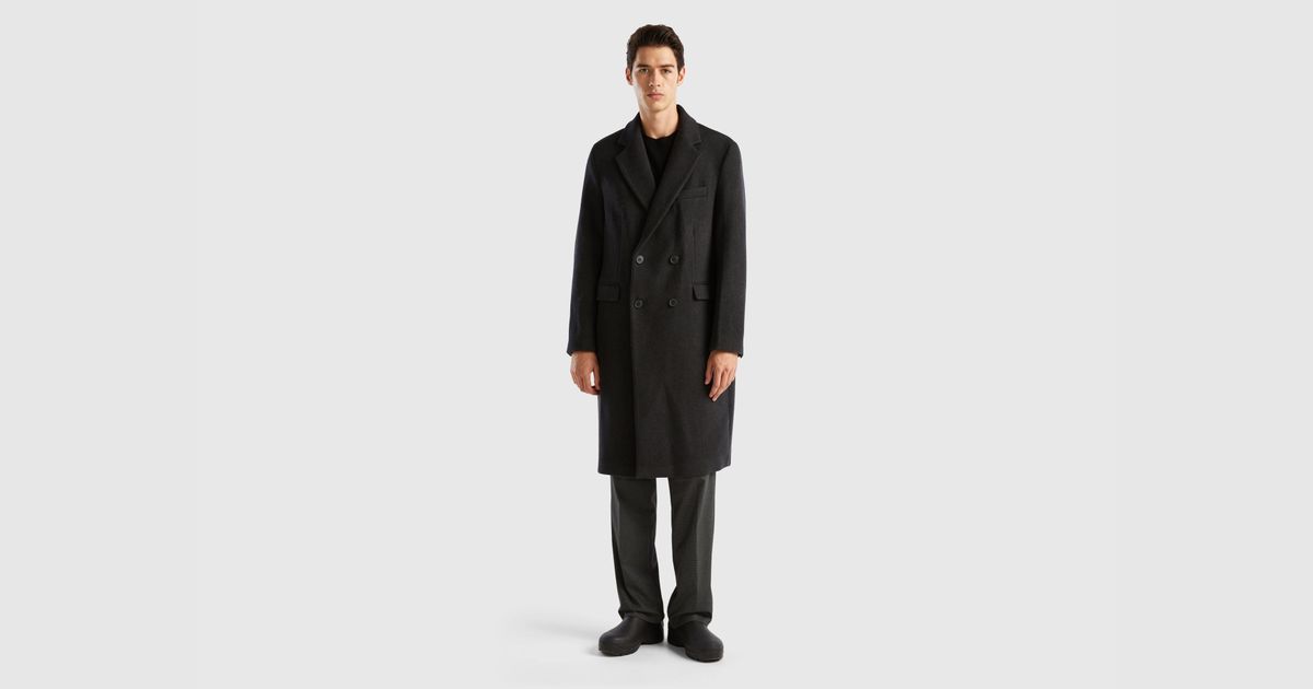 Cappotto benetton uomo online