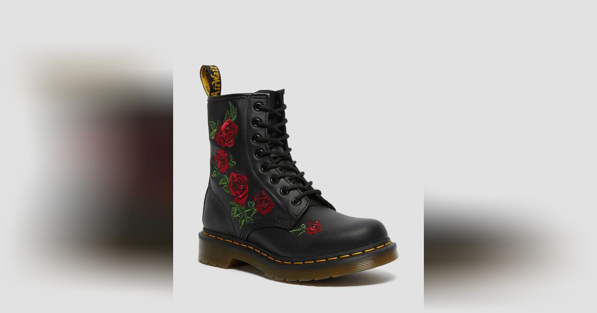 Dr martens fleuries discount femme