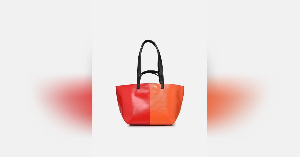 Chemisier Sans Manches En Soie Rouge - Marque INC International Concepts - Taille 2 - Occasion TB