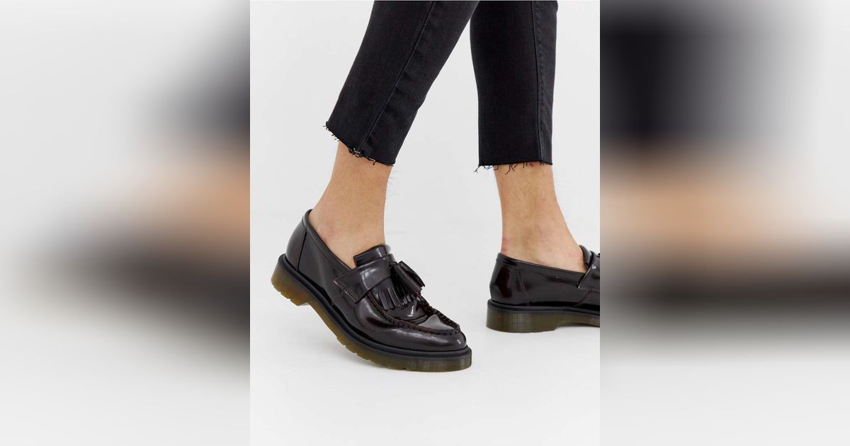 Dr martens adrian bordeaux on sale