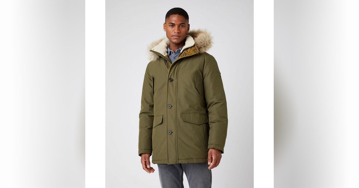 Izac parka online homme