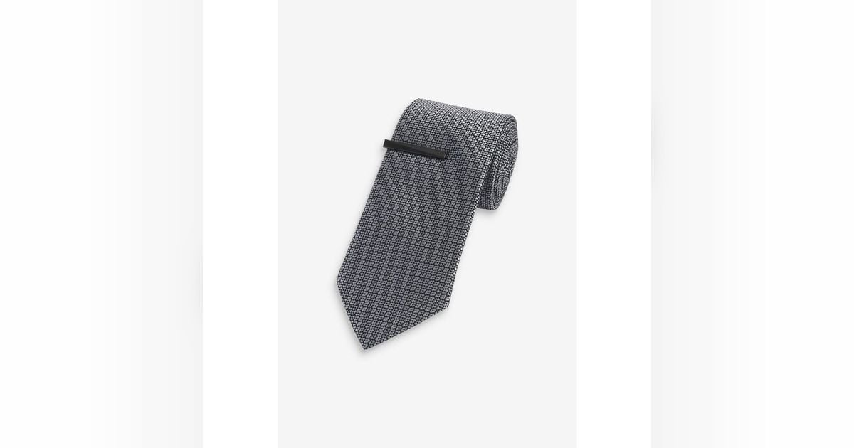 TOOGOO 4Pcs Pinces à Cravate Pour Hommes Ensemble de Pince à Cravate Pour Pince à Cravate Ordinaire Pour Mariage Affaires 