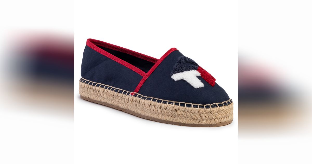 Tommy hilfiger patch espadrilles sale